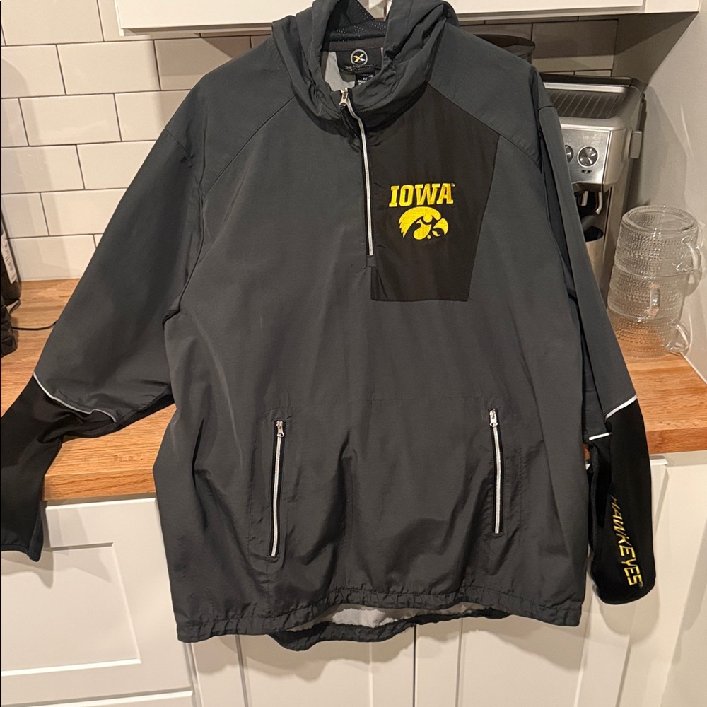 Iowa Hawkeyes Black Quarter Zip